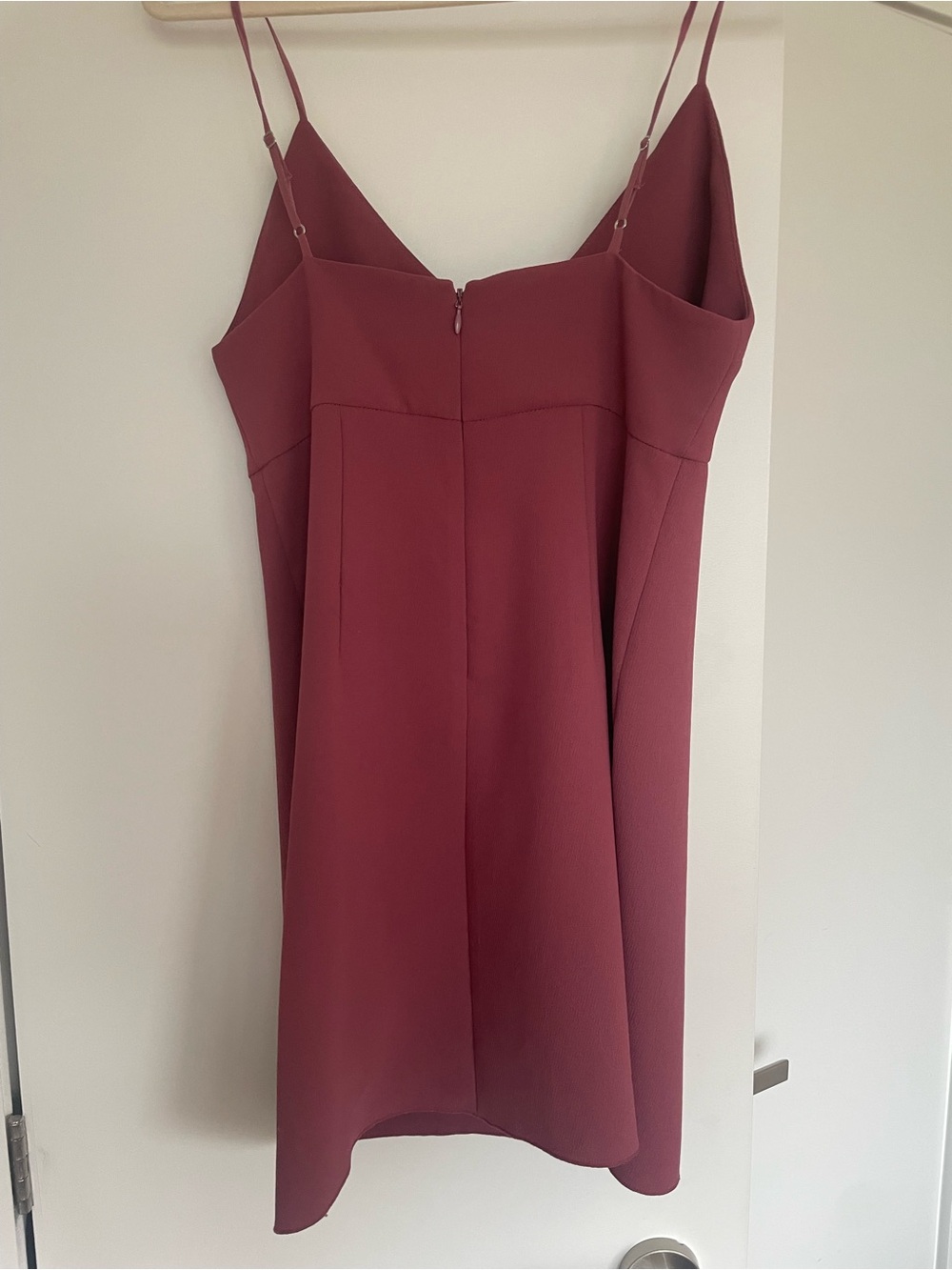 Wilfred Briand Mini Dress Aritzia - worn twice - burgundy wine - Picture 3 of 6